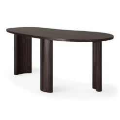 Ethnicraft Mahogany Boomerang Desk