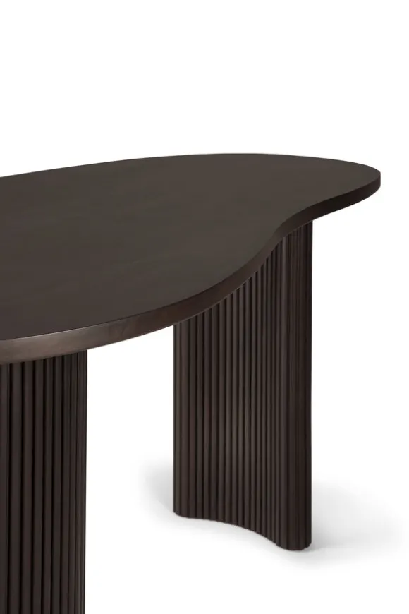 Ethnicraft Mahogany Boomerang Desk