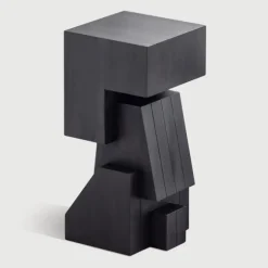 Ethnicraft Mahogany Brutal Monument #4 Sculpture