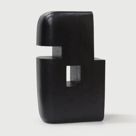 Ethnicraft Mahogany Extrusion Square Sculpture