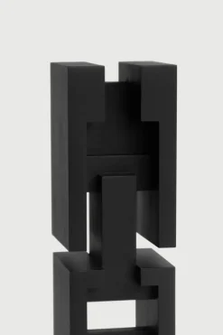 Ethnicraft Mahogany False Idol #3 Sculpture