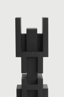Ethnicraft Mahogany False Idol #4 Sculpture