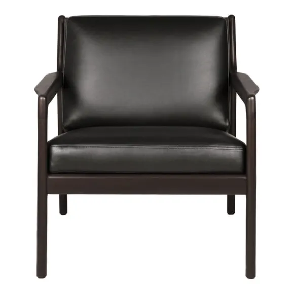 Ethnicraft Mahogany Jack Lounge Chair