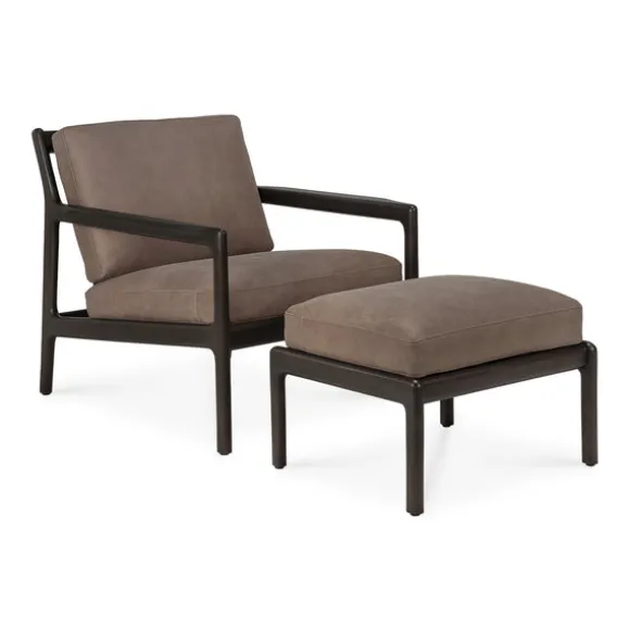 Ethnicraft Mahogany Jack Lounge Chair