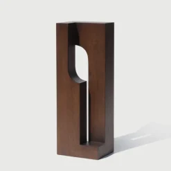 Ethnicraft Mahogany Kolom Sculpture