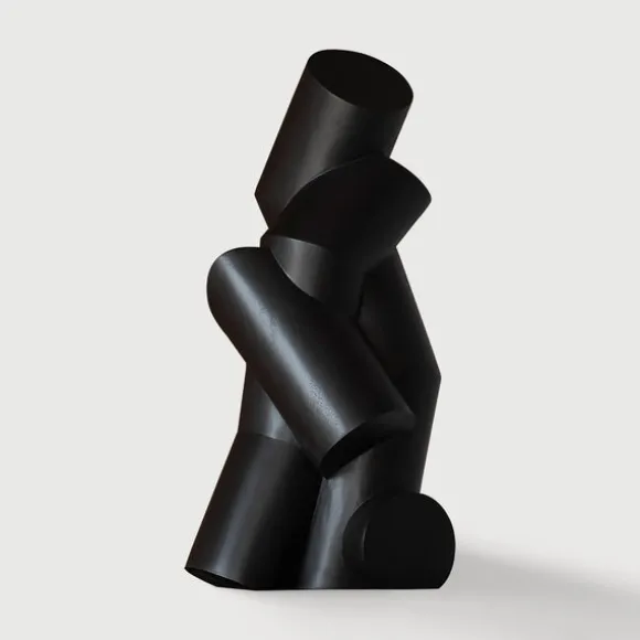 Ethnicraft Mahogany Pipe #1 Sculpture