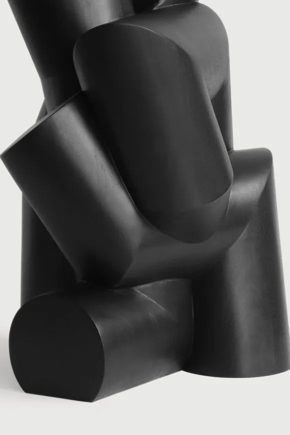 Ethnicraft Mahogany Pipe #3 Sculpture