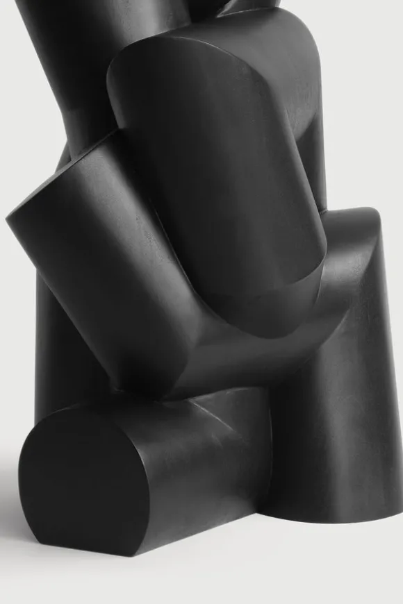 Ethnicraft Mahogany Pipe #3 Sculpture