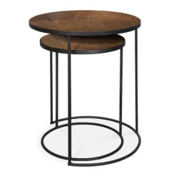 Ethnicraft Nesting Side Table - Set of 2