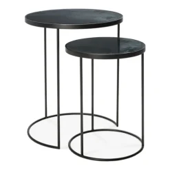 Ethnicraft Nesting Side Table - Set of 2