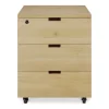 Ethnicraft Oak Billy Drawer Unit with Keylock - 3 Drawer