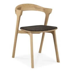 Ethnicraft Oak Bok Dining Chair - Fabric