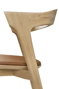 Ethnicraft Oak Bok Dining Chair - Leather