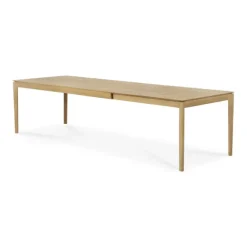 Ethnicraft Oak Bok Extendable Dining Table