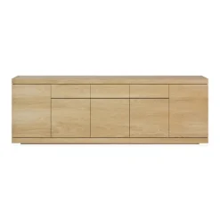 Ethnicraft Oak Burger 5 Door Sideboard