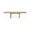 Ethnicraft Oak Double Extendable Dining Table
