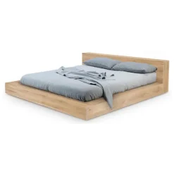 Ethnicraft Oak Madra King Bed