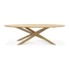 Ethnicraft Oak Mikado Oval Dining Table