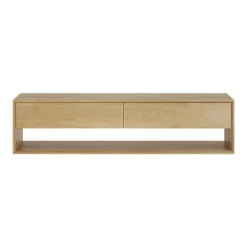 Ethnicraft Oak Nordic 1 Door 1 Drawer Entertainment Unit