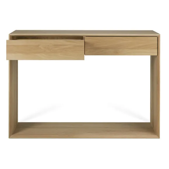 Ethnicraft Oak Nordic 2 Drawers Console