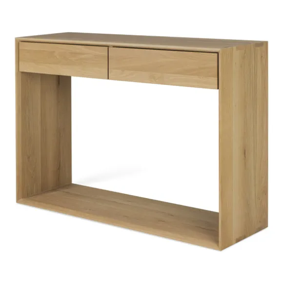 Ethnicraft Oak Nordic 2 Drawers Console
