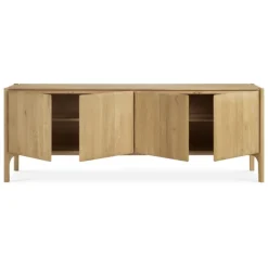 Ethnicraft Oak PI Sideboard - 4 Doors