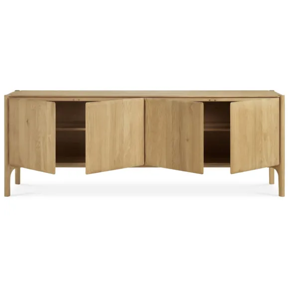 Ethnicraft Oak PI Sideboard - 4 Doors