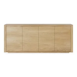 Ethnicraft Oak Shadow 4 Doors Sideboard