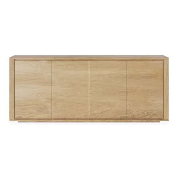 Ethnicraft Oak Shadow 4 Doors Sideboard
