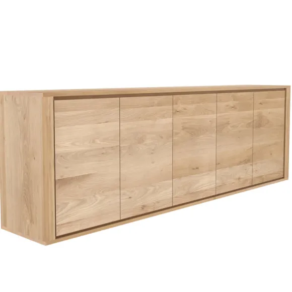 Ethnicraft Oak Shadow 5 Doors Sideboard