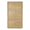 Ethnicraft Oak Shadow Dresser - 3 Doors/3 Drawers