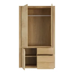 Ethnicraft Oak Shadow Dresser - 3 Doors/3 Drawers