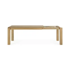 Ethnicraft Oak Slice Extendable Dining Table