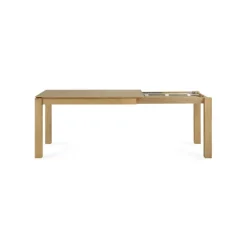 Ethnicraft Oak Slice Extendable Dining Table