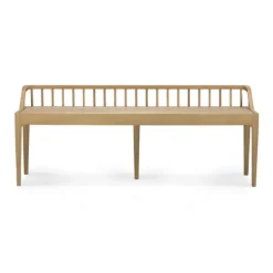 Ethnicraft Oak Spindle Bench