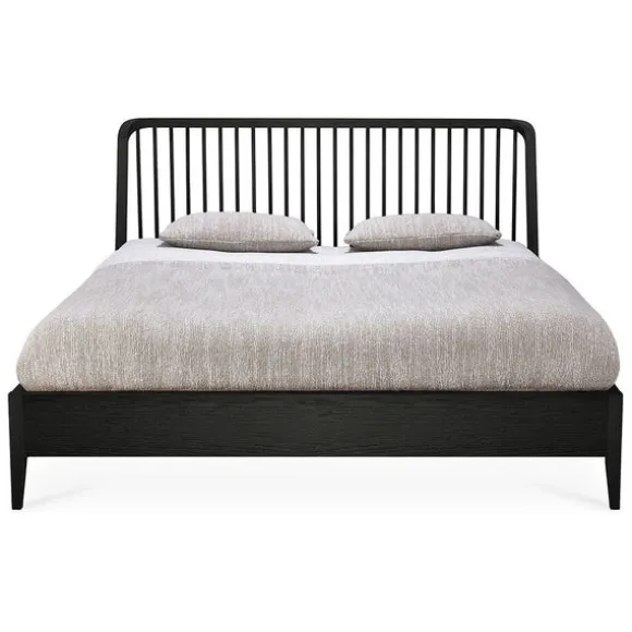 Ethnicraft Oak Spindle King Bed