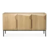 Ethnicraft Oak Stairs Sideboard - 3 Doors