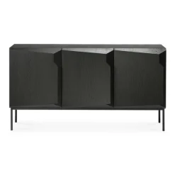 Ethnicraft Oak Stairs Sideboard - 3 Doors