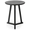 Ethnicraft Oak Tripod Side Table - Black