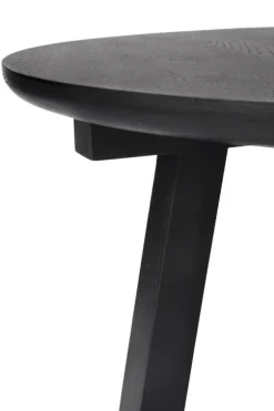 Ethnicraft Oak Tripod Side Table - Black