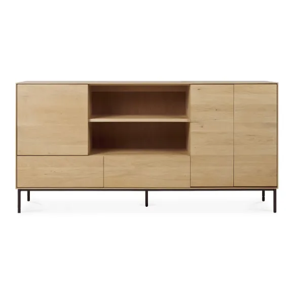 Ethnicraft Oak Whitebird Sideboard - 3 Doors/2 Drawers