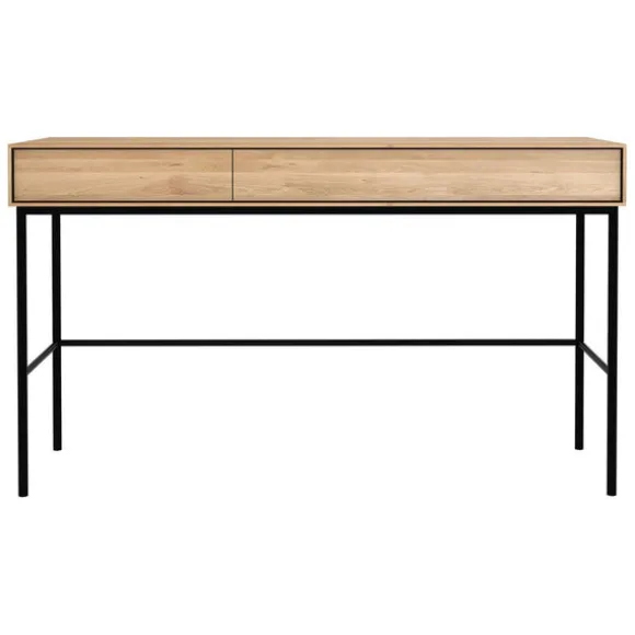 Ethnicraft Oak Whitebird Desk - 2 Drawers