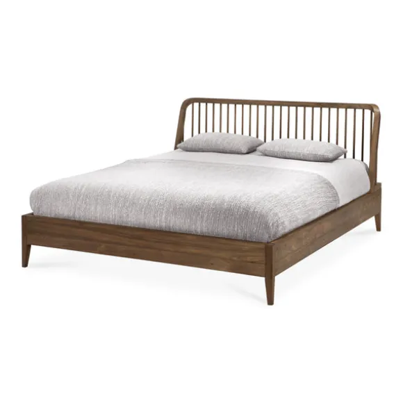 Ethnicraft Reclaimed Teak Spindle Queen Bed