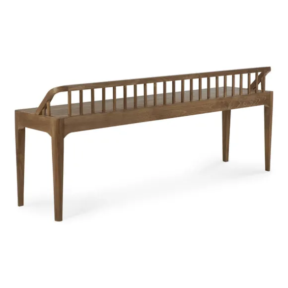 Ethnicraft Reclaimed Teak Spindle Bench