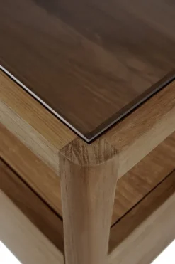 Ethnicraft Reclaimed Teak Spindle Bedside Table