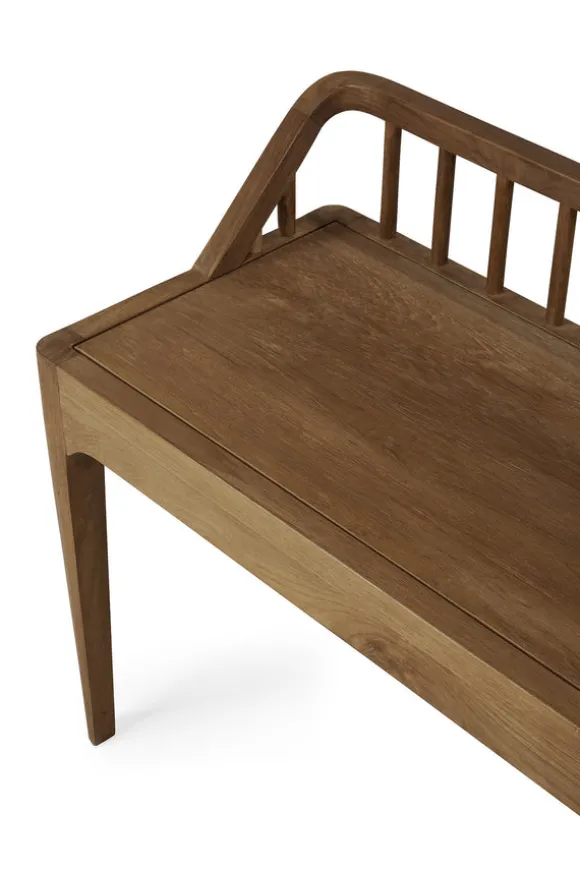 Ethnicraft Reclaimed Teak Spindle Bench