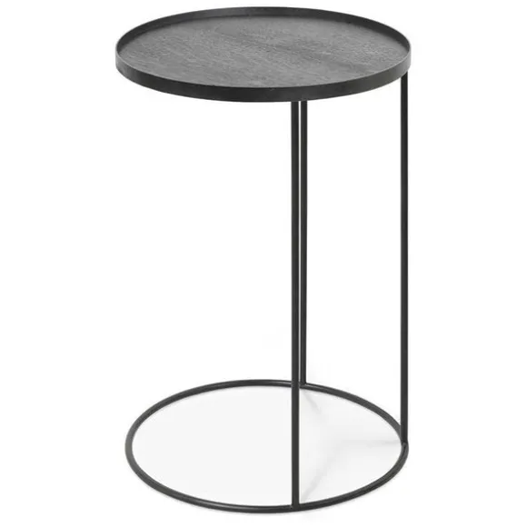 Ethnicraft Round Tray Side Table