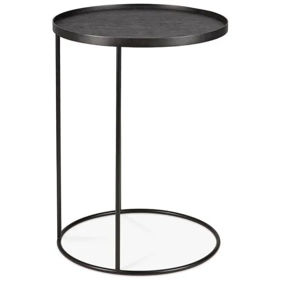 Ethnicraft Round Tray Side Table