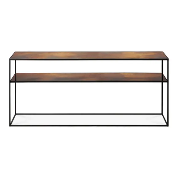 Ethnicraft Sofa Console - 2 Shelves