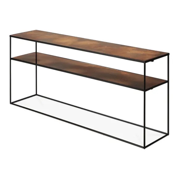 Ethnicraft Sofa Console - 2 Shelves